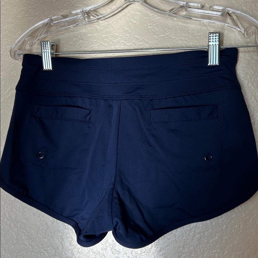 Athleta Women's Navy Athletic Short SIZE XXS NAVY BLUE
